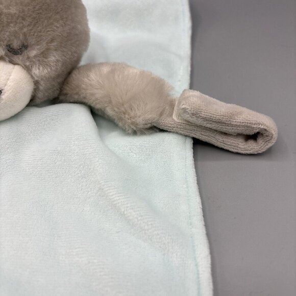 Carter's Bear Lovey Security Blanket Plush Pacifier Holder - Picture 3 of 6